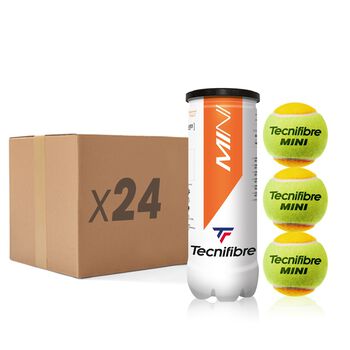 Balles de tennis pédagogique MINI-TENNIS - CARTON DE 24 TUBES
